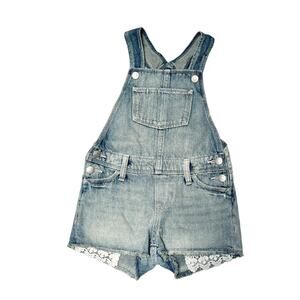 Old Navy Denim Jean Shortalls Size 6/7